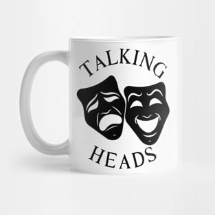 Talking Heads - Masks - Tribute Artwork- White Mug